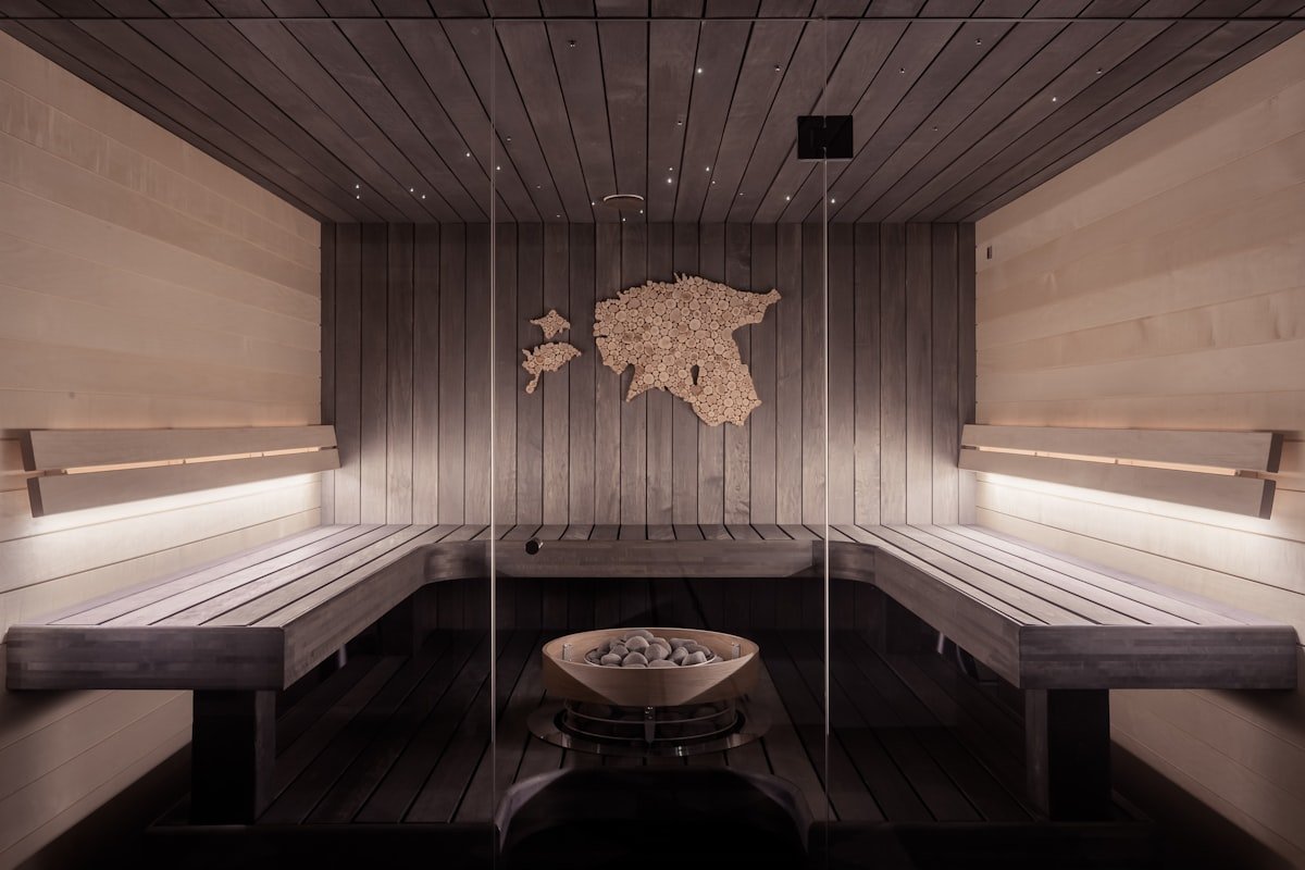 Luxury spa interior ambience